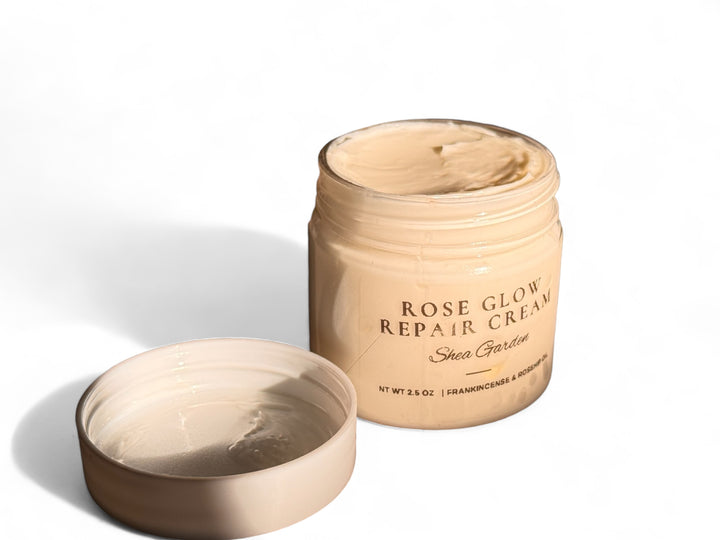 Rose Glow Repair Cream  | Rosehip + Frankincense 4 0z