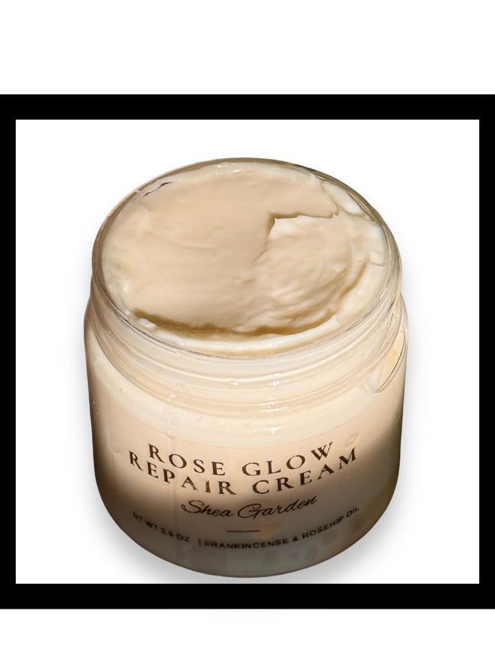 Rose Glow Repair Cream  | Rosehip + Frankincense 4 0z