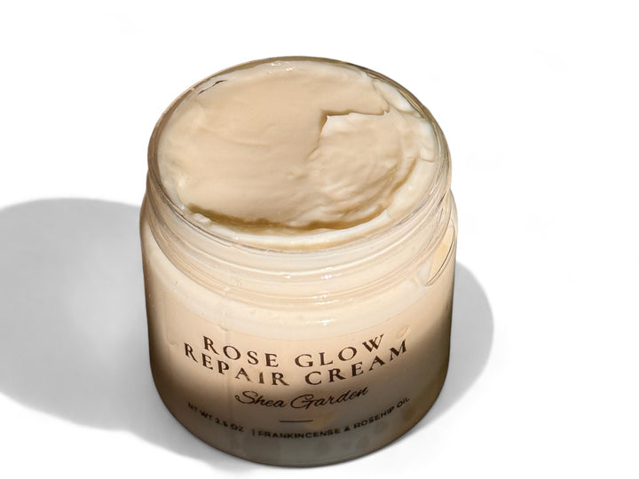 Rose Glow Repair Cream  | Rosehip + Frankincense 4 0z