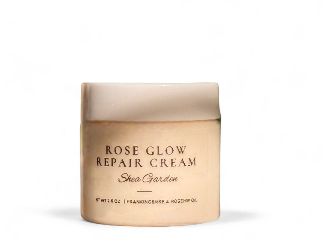 Rose Glow Repair Cream  | Rosehip + Frankincense 4 0z