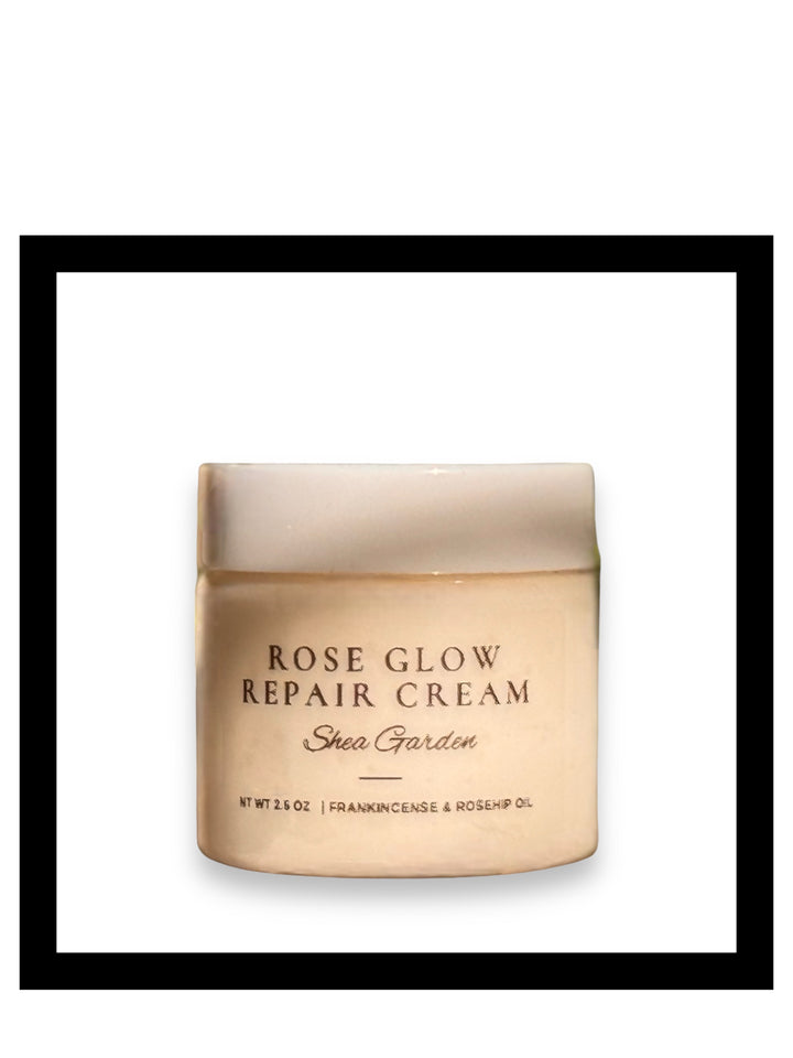 Rose Glow Repair Cream  | Rosehip + Frankincense 4 0z