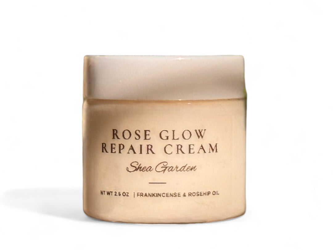 Rose Glow Repair Cream  | Rosehip + Frankincense 4 0z