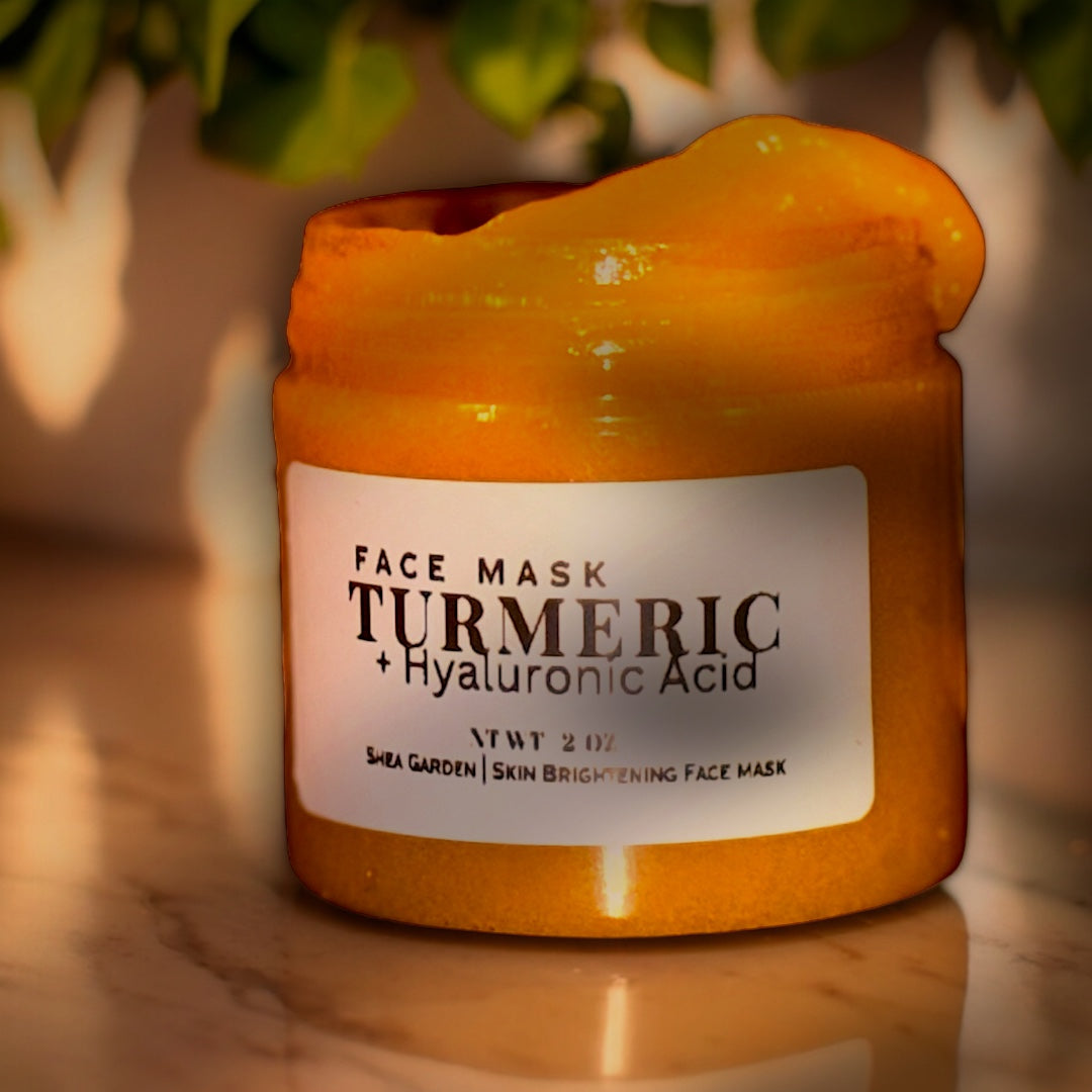 Turmeric + Hyaluronic Acid Gel Face Mask 4oz