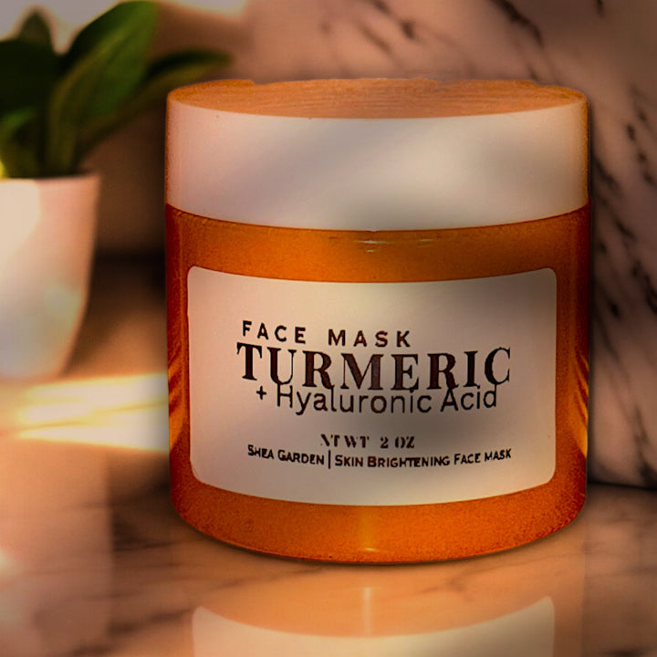 Turmeric + Hyaluronic Acid Gel Face Mask 4oz