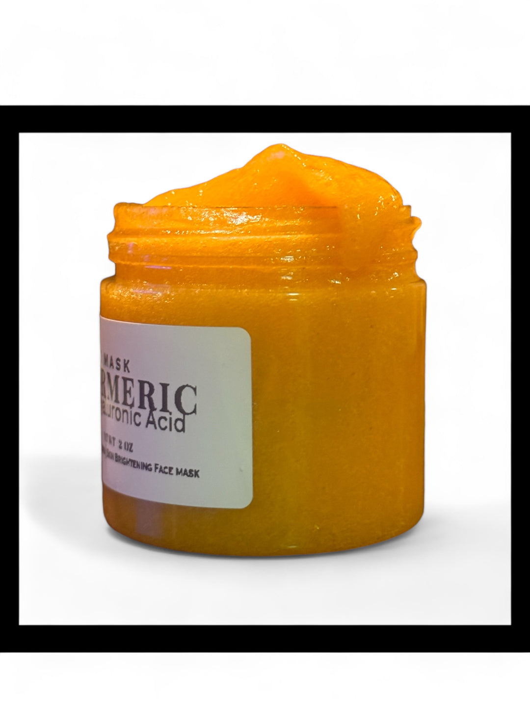 Turmeric + Hyaluronic Acid Gel Face Mask 4oz