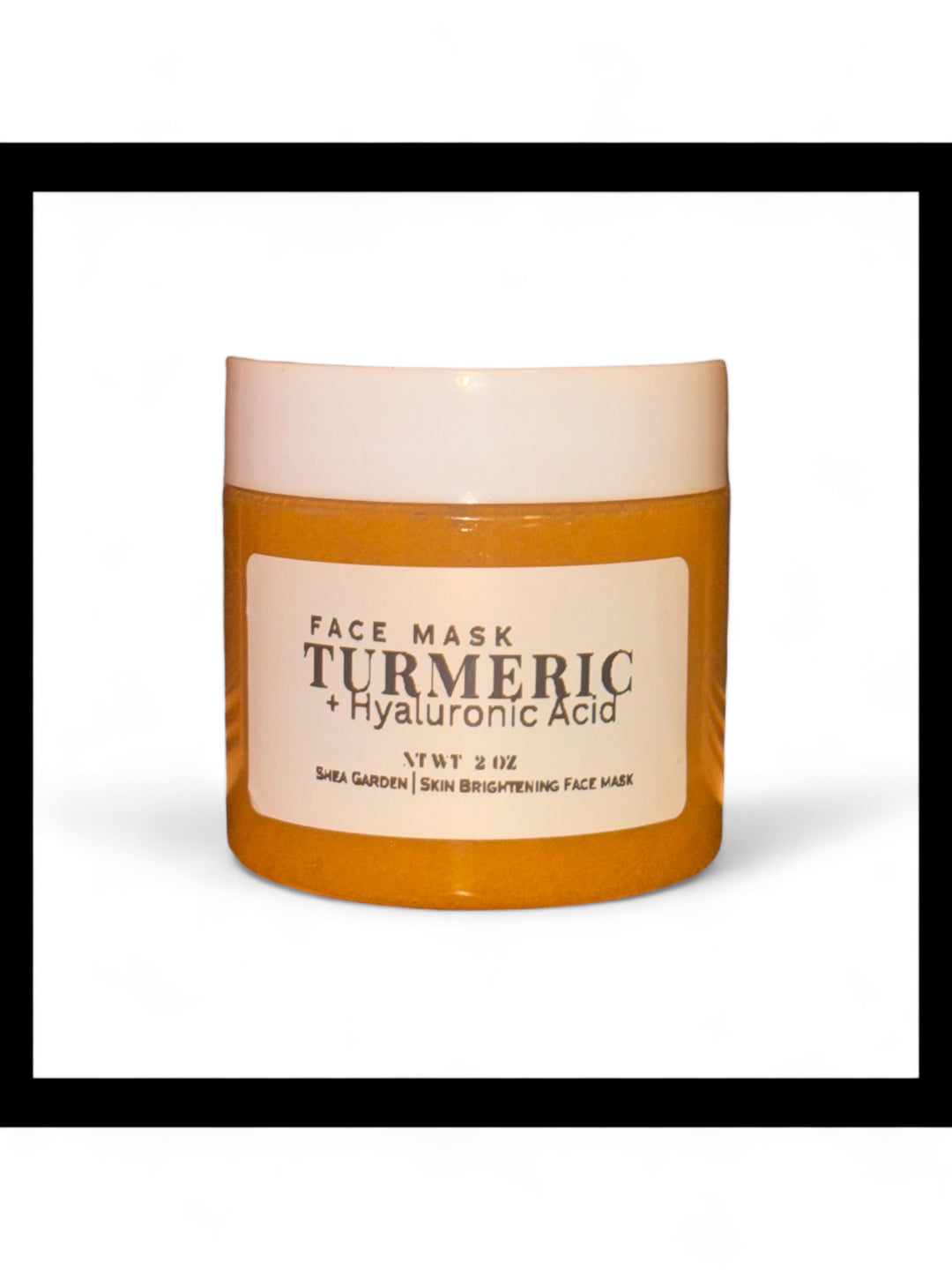 Turmeric + Hyaluronic Acid Gel Face Mask 4oz