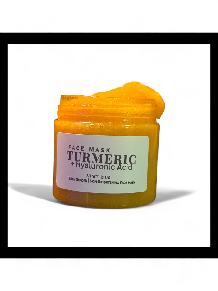 Turmeric + Hyaluronic Acid Gel Face Mask 4oz